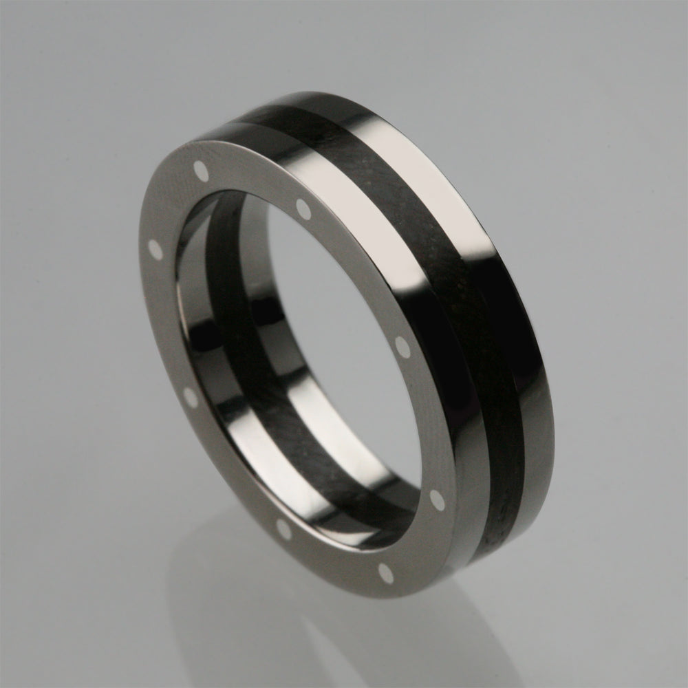 London Oak Geo Slim in Titanium, Size R