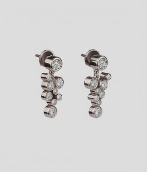 Roundhaus Diamond & Gemstone Stud Earrings