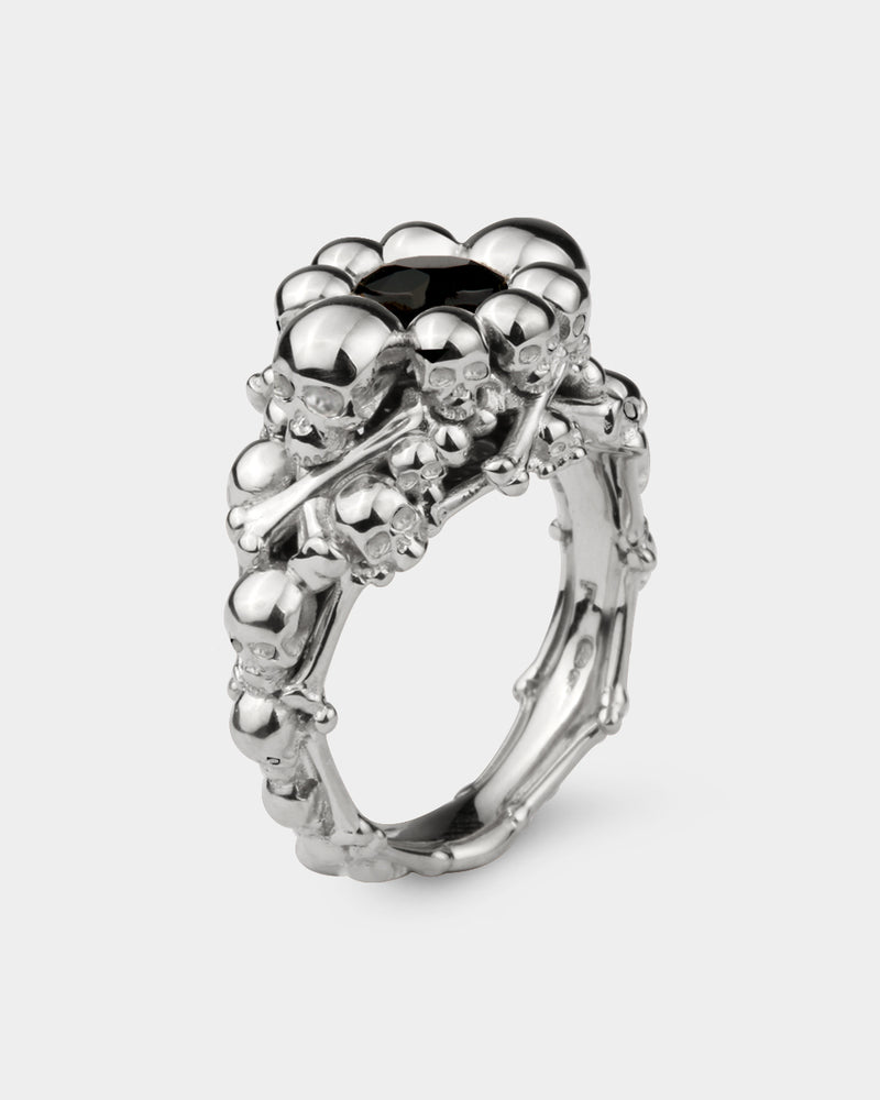 Skull engagement rings