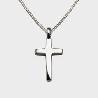 Cross Necklace in Sterling Silver - Main View