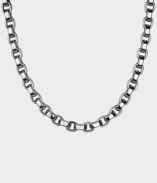 ネックレス STEPHEN EINHORN Silver Link Necklace 925 Heavy Link Chain Necklace - Handmade in London – Stephen Einhorn