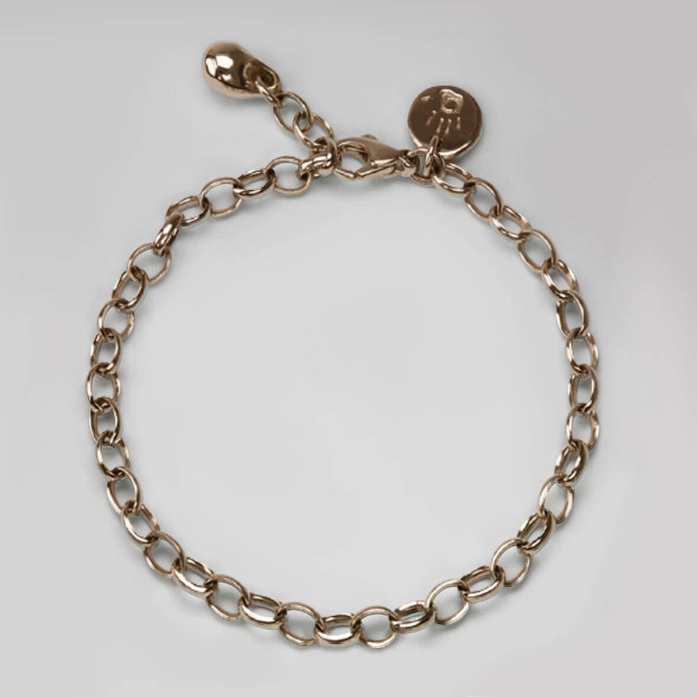 Slim Pull Bracelet in 9ct Rose Gold