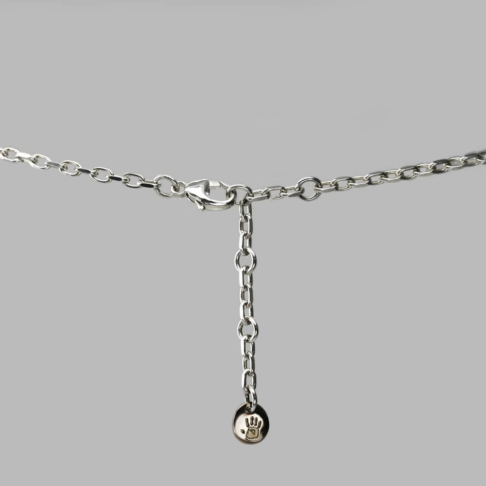 Love Necklace in 18ct White Gold