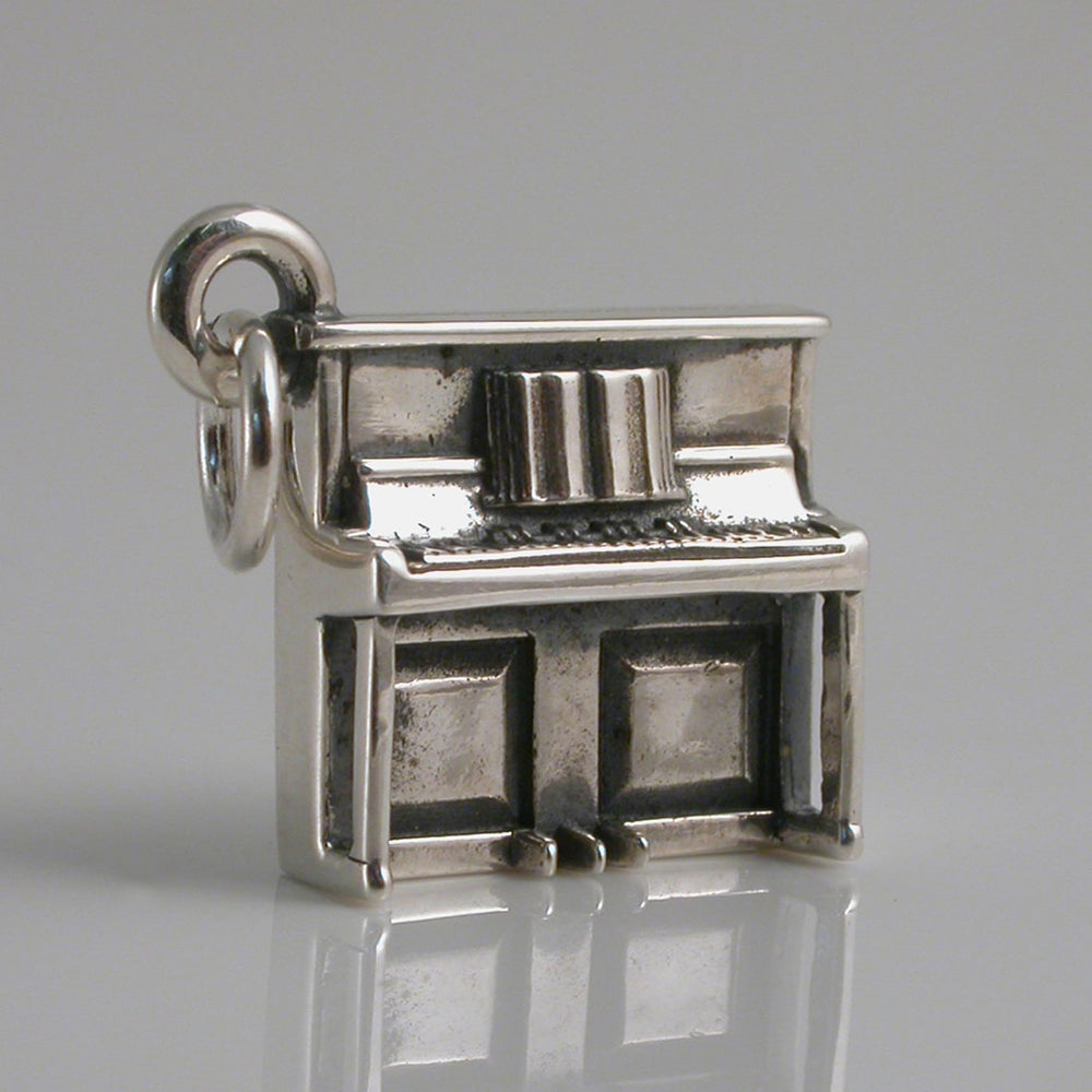 Piano Charm in Sterling Silver