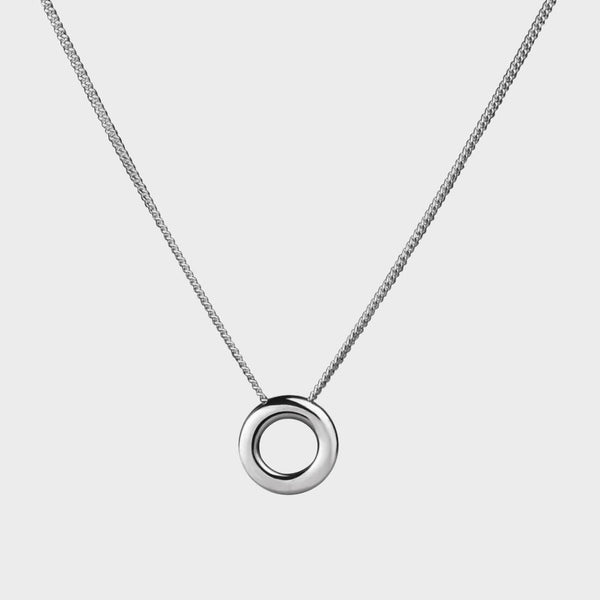 Mini Pop Necklace in Sterling Silver