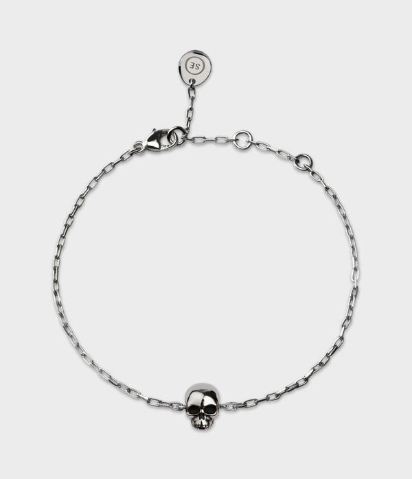 Stainless Steel Skull Bracelet - Skull Jewelry