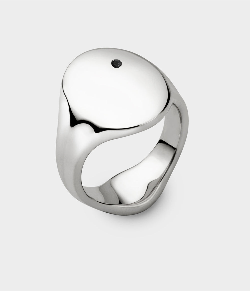 Oval Men's Signet Ring - Image 74