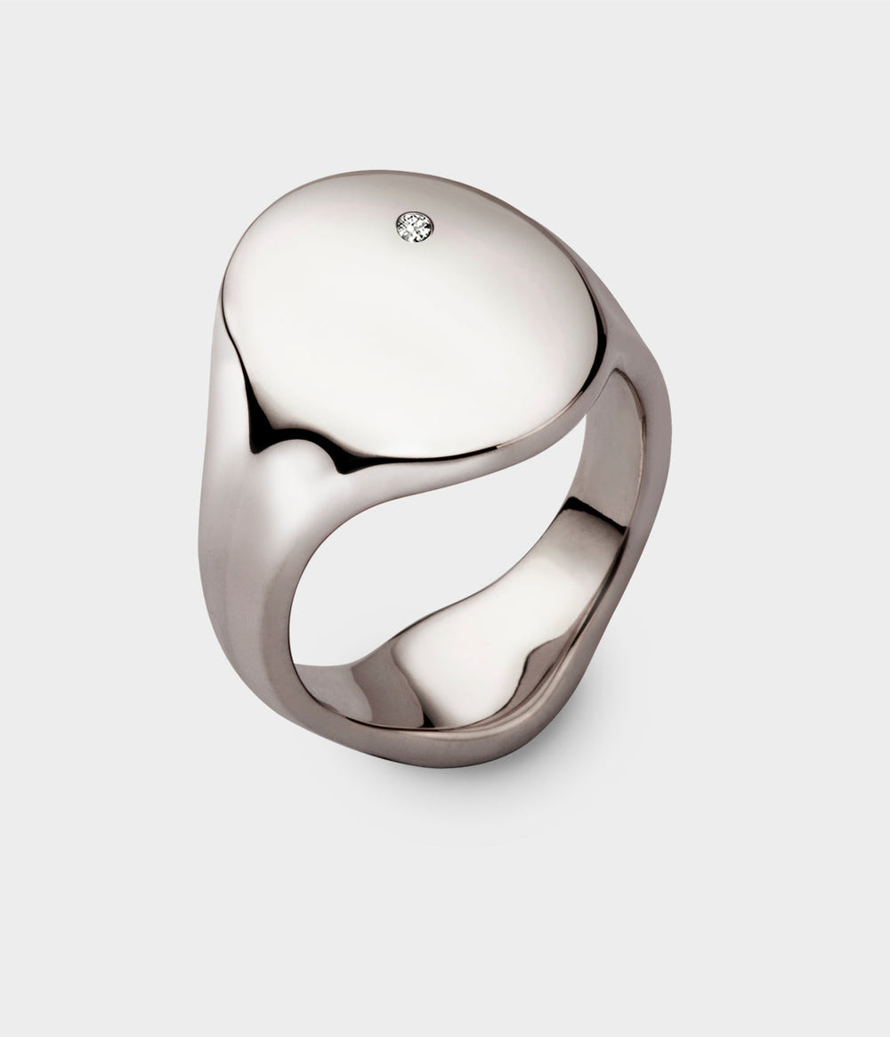 Oval Men's Signet Ring - Image 108