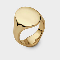 Oval Women's Signet Ring - Image 1