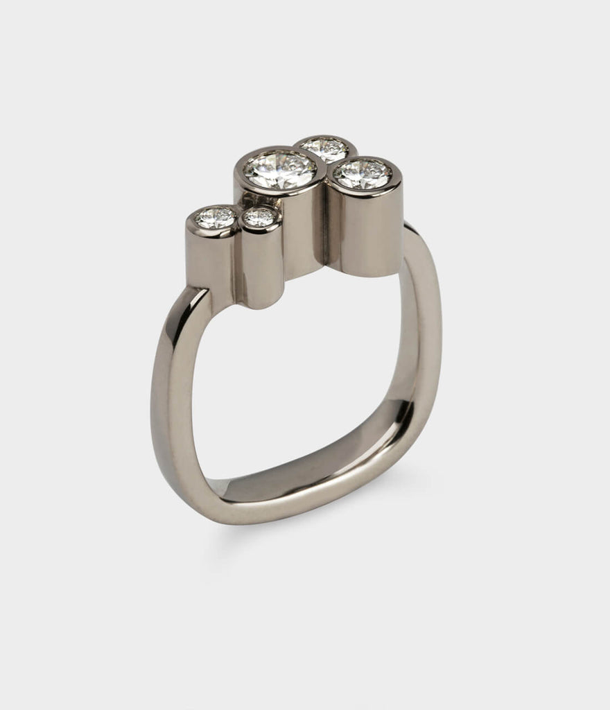 Roundhaus Diamond & Gemstone Ring – Stephen Einhorn