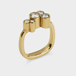 Roundhaus Diamond & Gemstone Ring