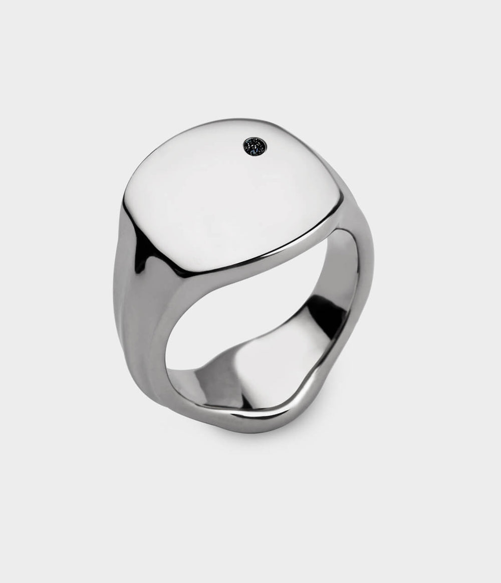 Signet Ring in Sterling Silver