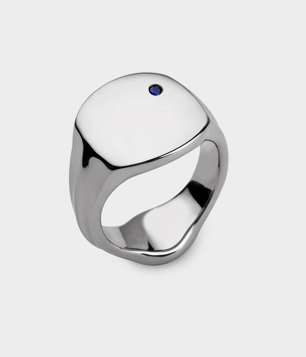 Signet Ring in Sterling Silver