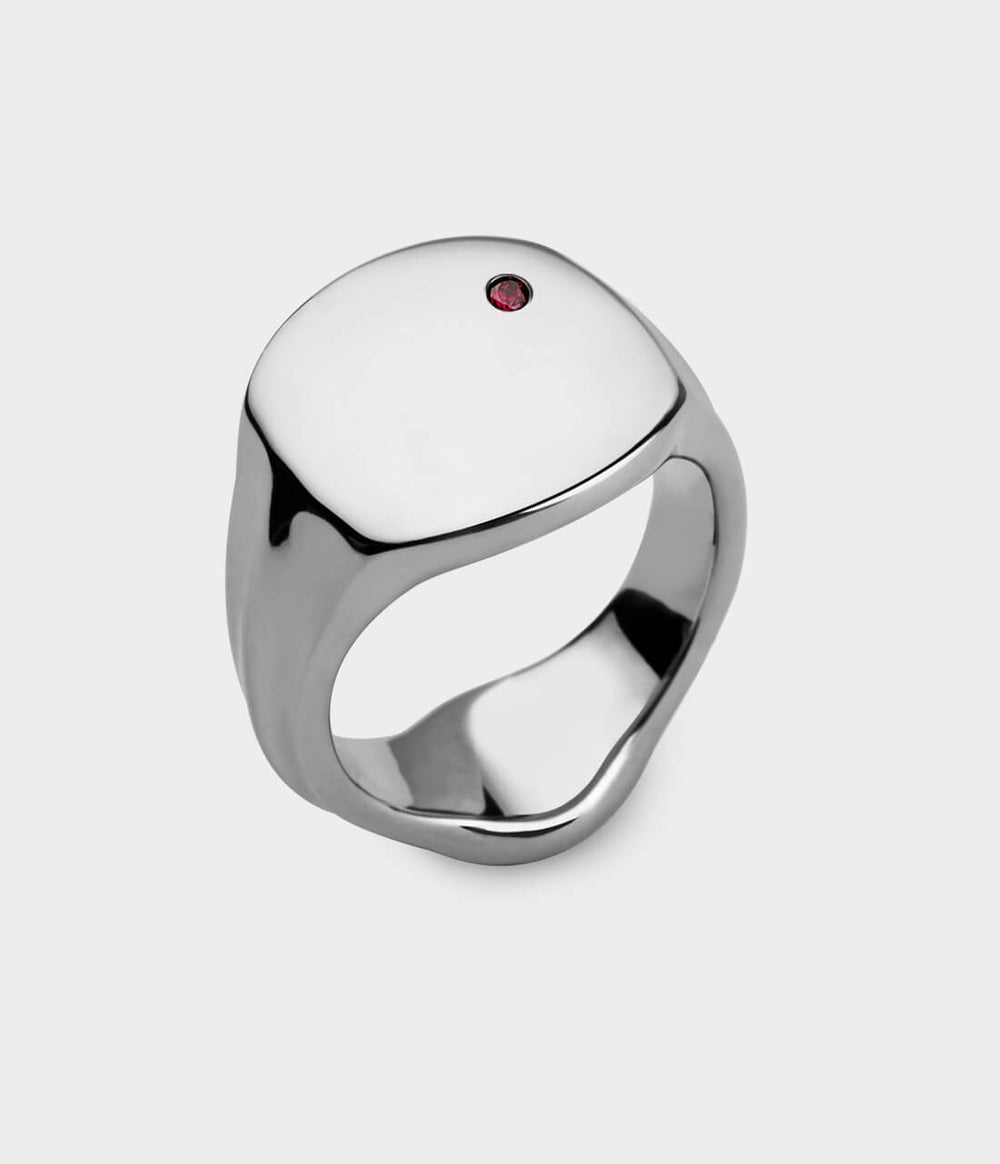 Signet Ring in Sterling Silver