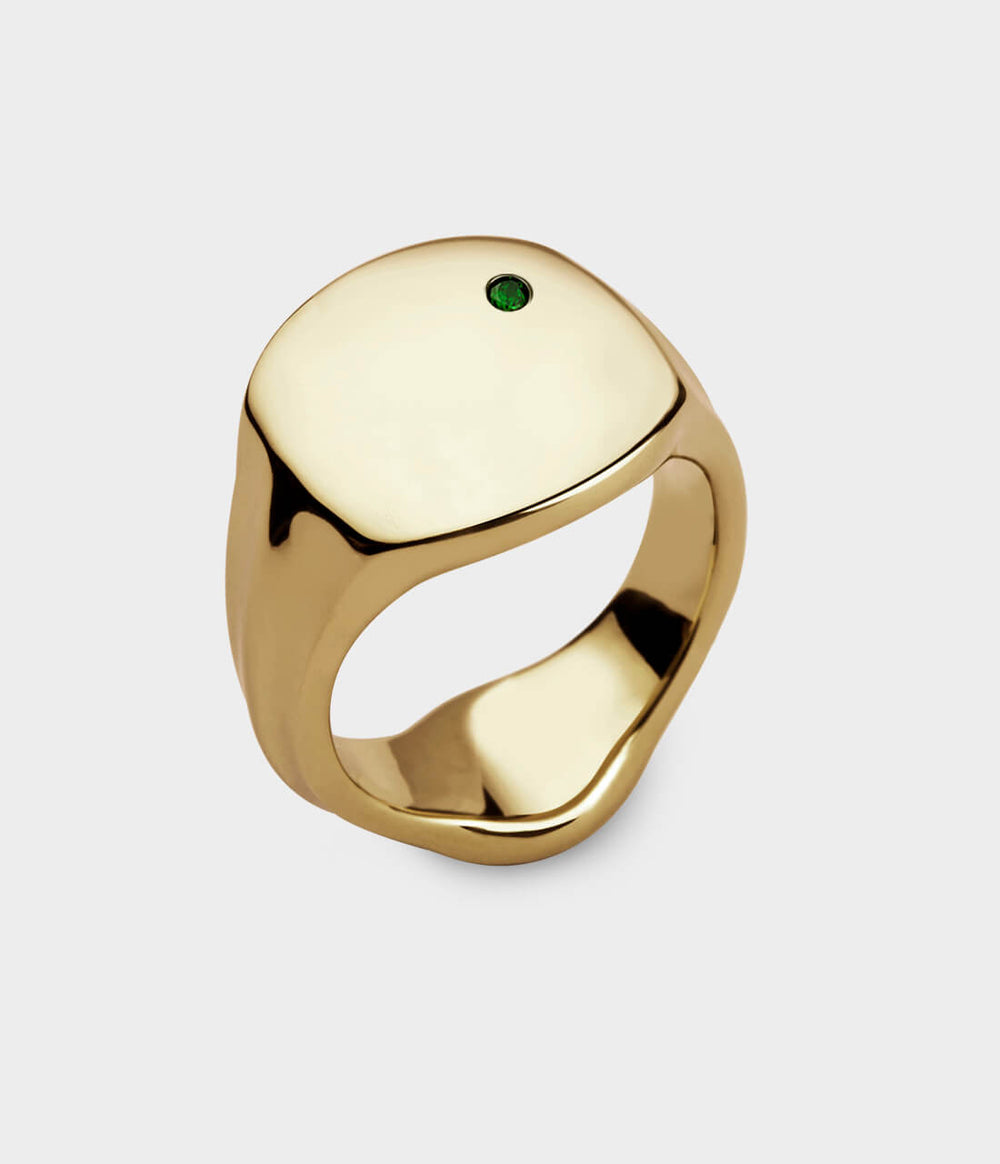 Signet Ring in 9 Carat Yellow Gold