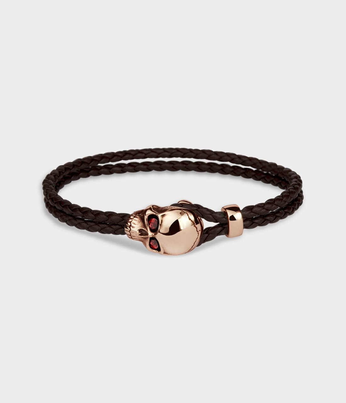Skull Leather Noose Bracelet - Handmade in London – Stephen Einhorn