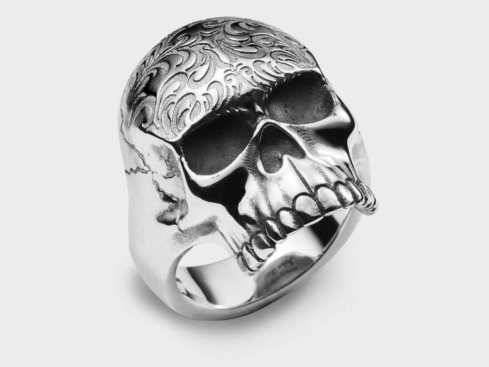 The Skull Tattoo ring