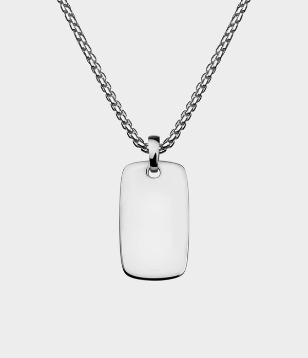 Soho Tag Pendant Necklace