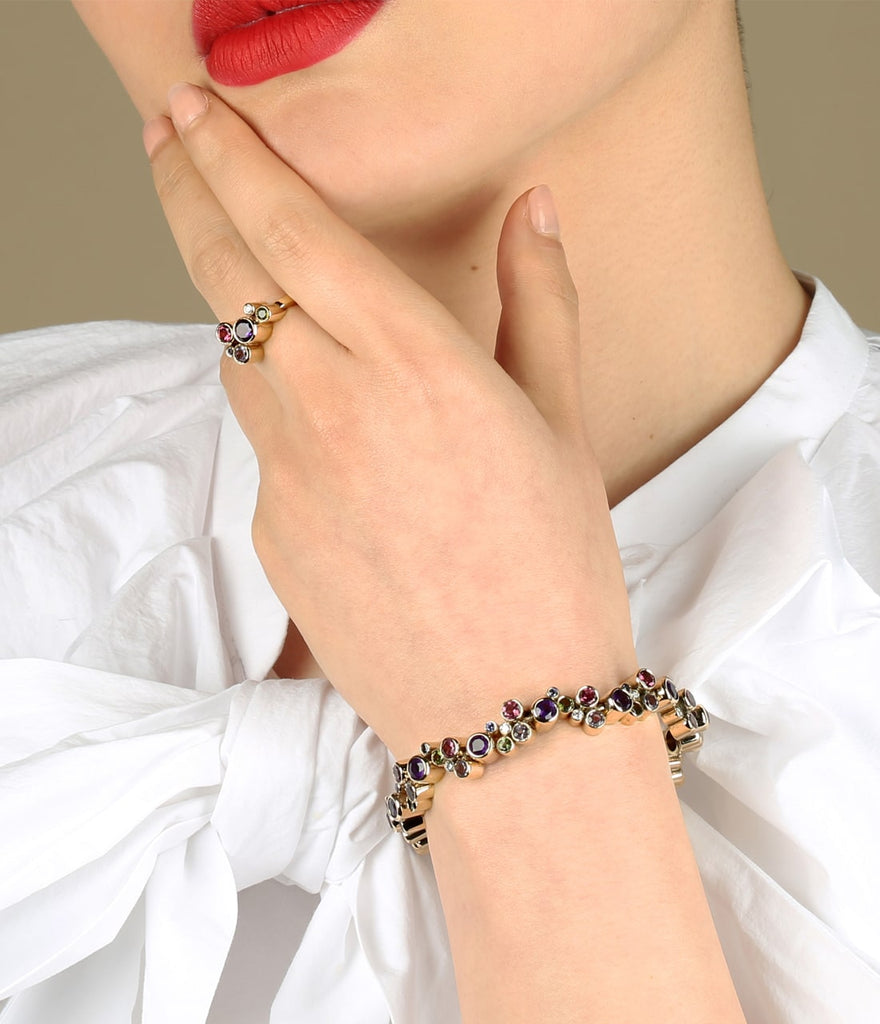 Roundhaus Diamond & Gemstone Ring – Stephen Einhorn
